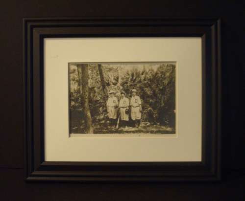 Three Early Lady Base Ball Players